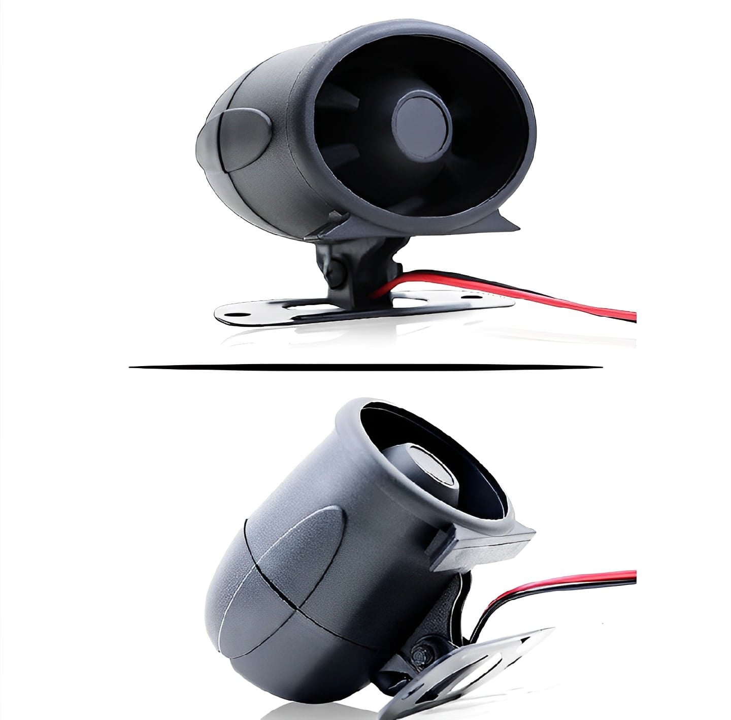 Car Anti-Theft Horn Siren, Horn Alarm 12V Tweeter Alarm Treble Voice Speaker