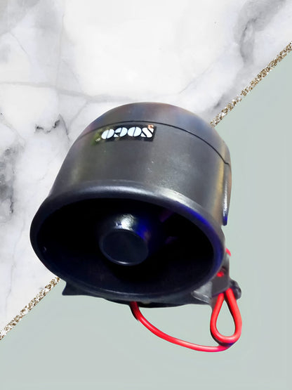 Car Anti-Theft Horn Siren, Horn Alarm 12V Tweeter Alarm Treble Voice Speaker