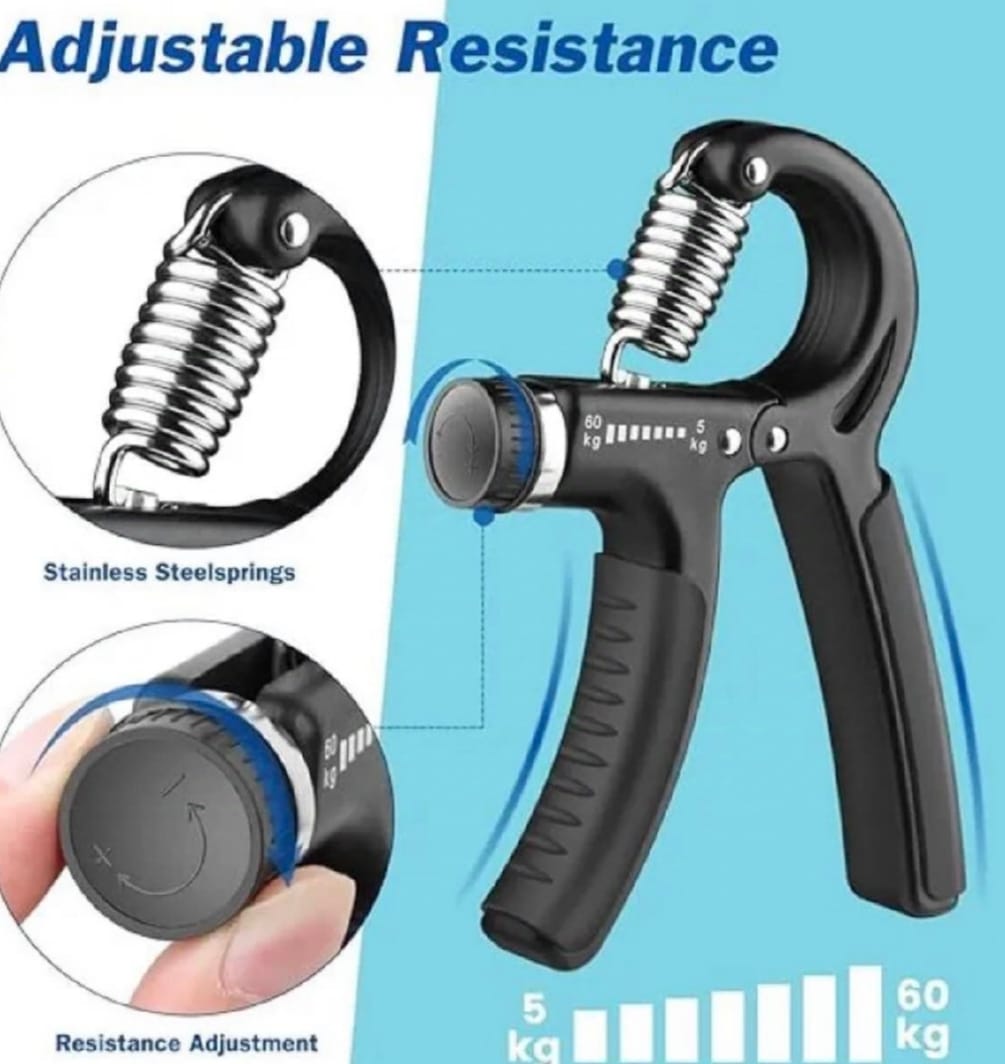 Hand Grip Strengthener Adjustable Resistance Wrist Strengthener Forearm Gripper Hand Workout Squeezer