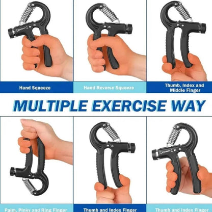 Hand Grip Strengthener Adjustable Resistance Wrist Strengthener Forearm Gripper Hand Workout Squeezer
