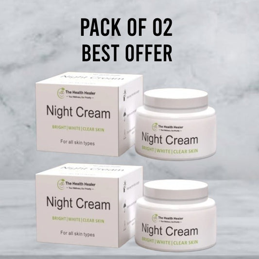 Pack of 2 | The Health Healer Night Cream - Wake Up