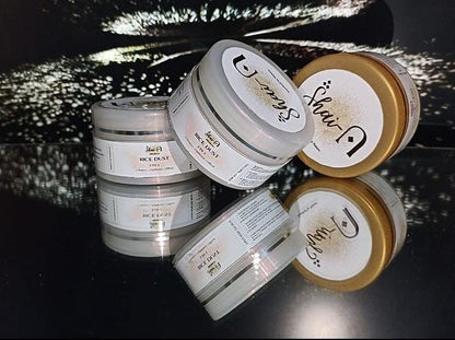 Shai_N , Rice Dust powder mask and scrub with additional deep cleansing
