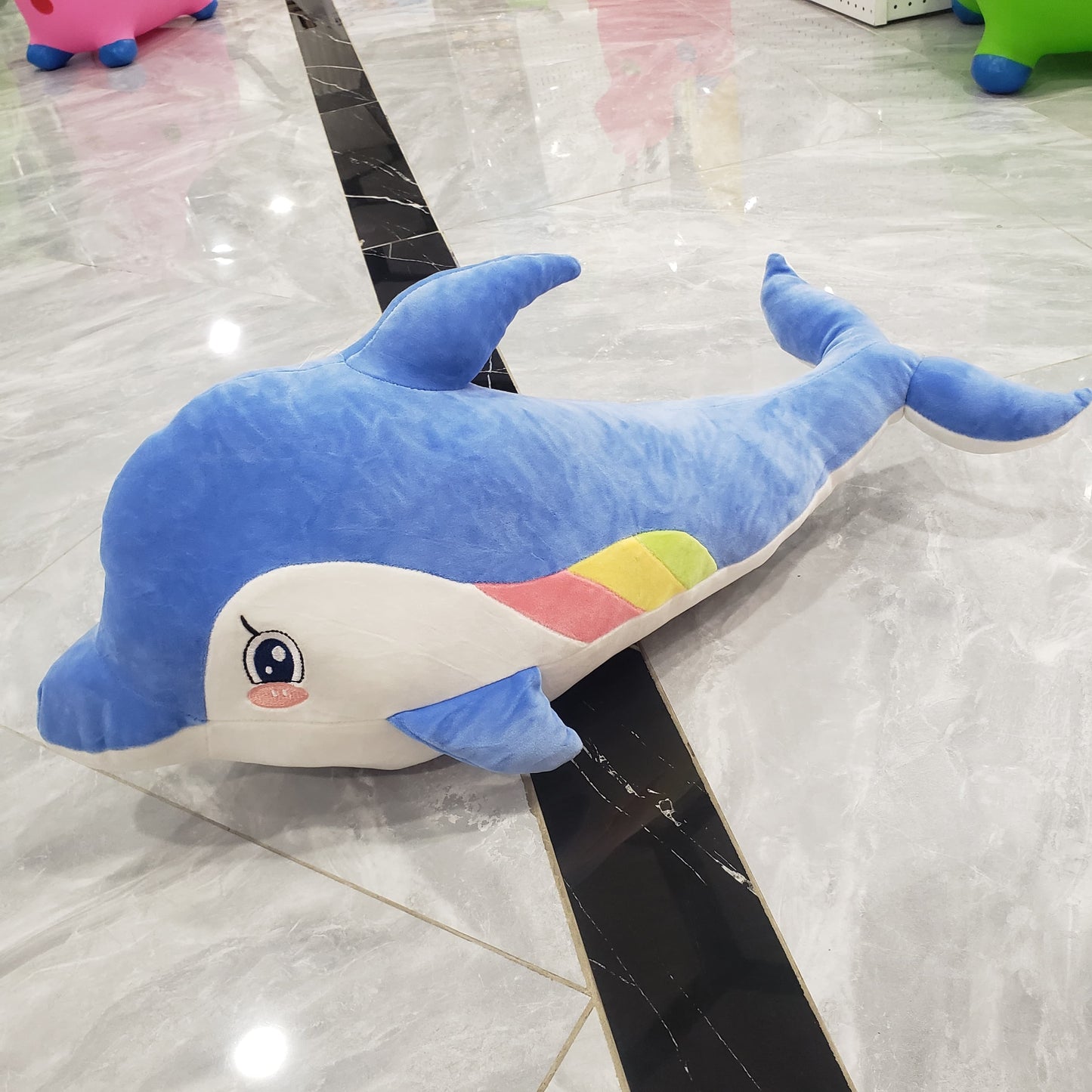 Chroma the Dolphin | Dolphin Doll Aquarium Animal Stuff Plush Toy
