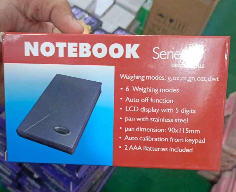 Note Book Style Portable Electronic Digital Kitchen Baking Carat Jewelry Weight Measuring