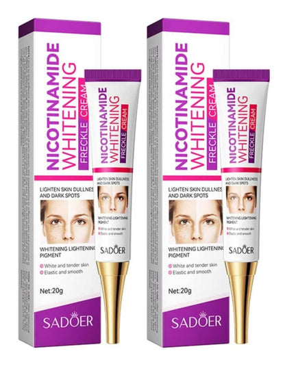Nicotinamide Whitening Freckles Cream Remove Melasma Dark Spot Acne Marks Lightening Melanin