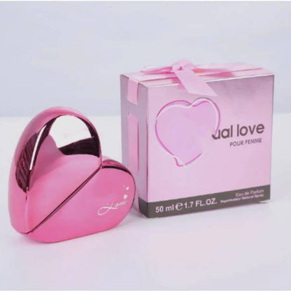 Mutual Love Heart Perfume Long Lasting Fragrance For Women 50 ml