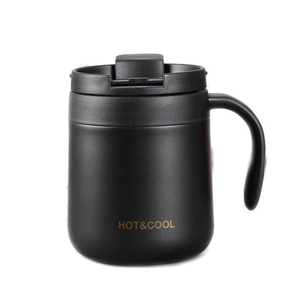 Coffee Mug with Handle 850ml Insulated Stainless Steel Coffee Travel Mug/(random color)