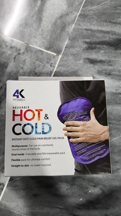 Multi-Purpose Hot and Cold Pack Flexible Gel Pack Physiotherapy