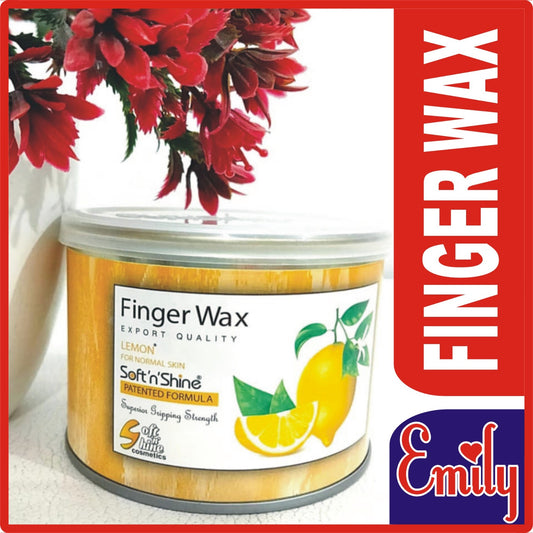 (lemon) Soft N Shine Finger Wax 225gm