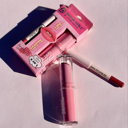 2 In 1 LIPSTICK AND LIP LINER SET IMAN OF NOBLE DYE