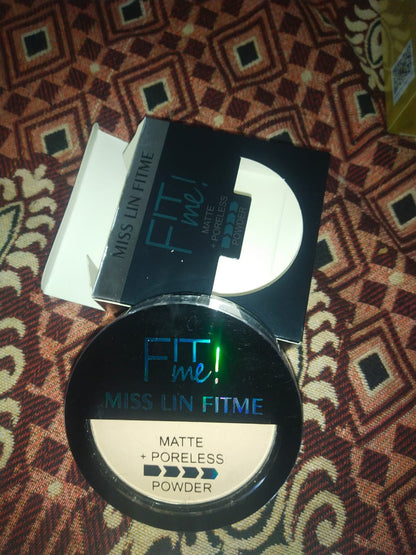 Miss Lin Fitme Matte Face Powder Double 2in1