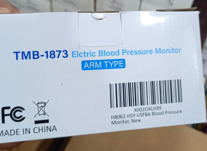 TMB-1873 Electric Blood Pressure Monitor ARM TYPE / Automatic Digital Accurate Upper