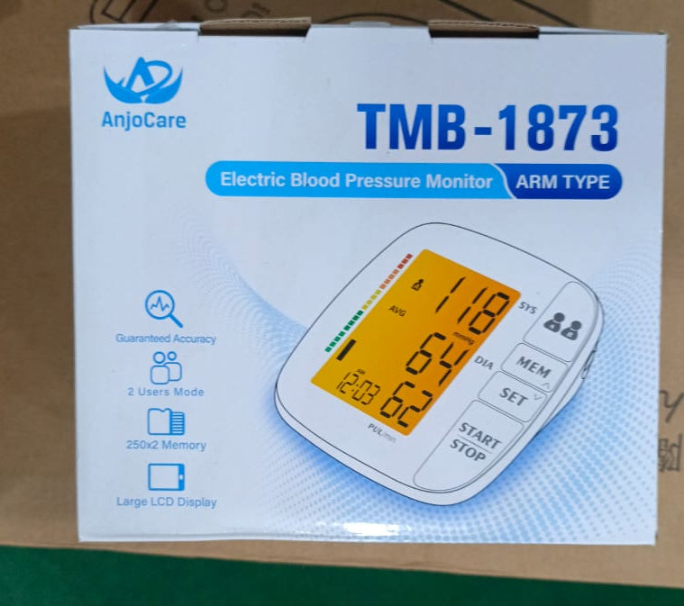 TMB-1873 Electric Blood Pressure Monitor ARM TYPE / Automatic Digital Accurate Upper