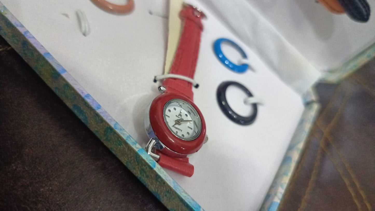 Bindas Collection 5 In 1-Multi Dials &amp; Strap Wrist Watch