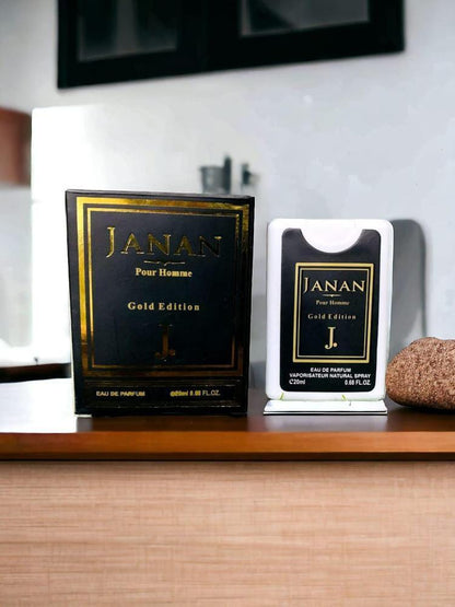 J. Janan Gold Edition Long Lasting Fragrance Perfume Set (pack of