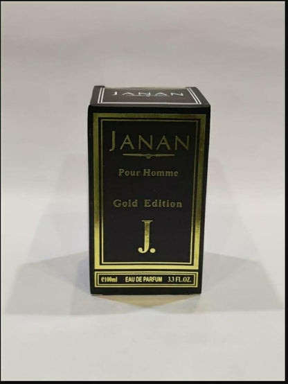 J. Janan Gold Edition Perfume Long Lasting Fragrance, Mood Enhancing for Men