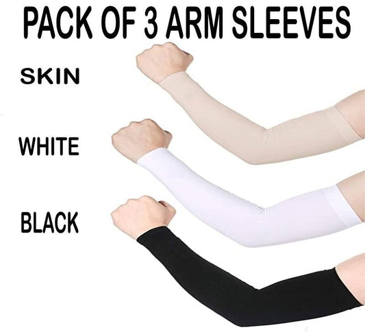 pack of 3 arm sleeve From the Sun, Long-Sleeved Gloves for All