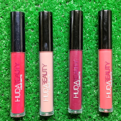 Huda Beauty Liquid Matte Lipgloss for girls (random color)