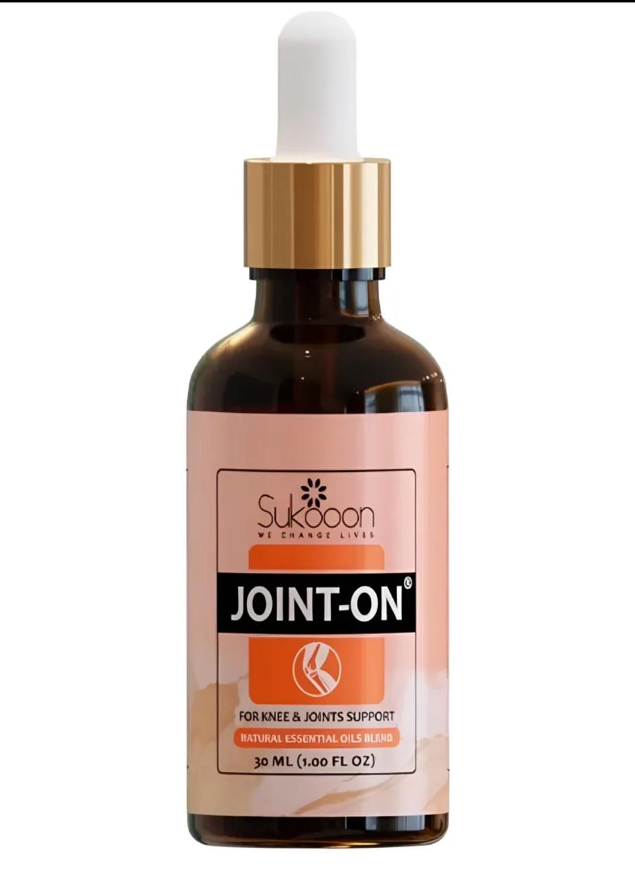 Sukoon Joint On Essential Oil Blend for pain in joints, back pain,