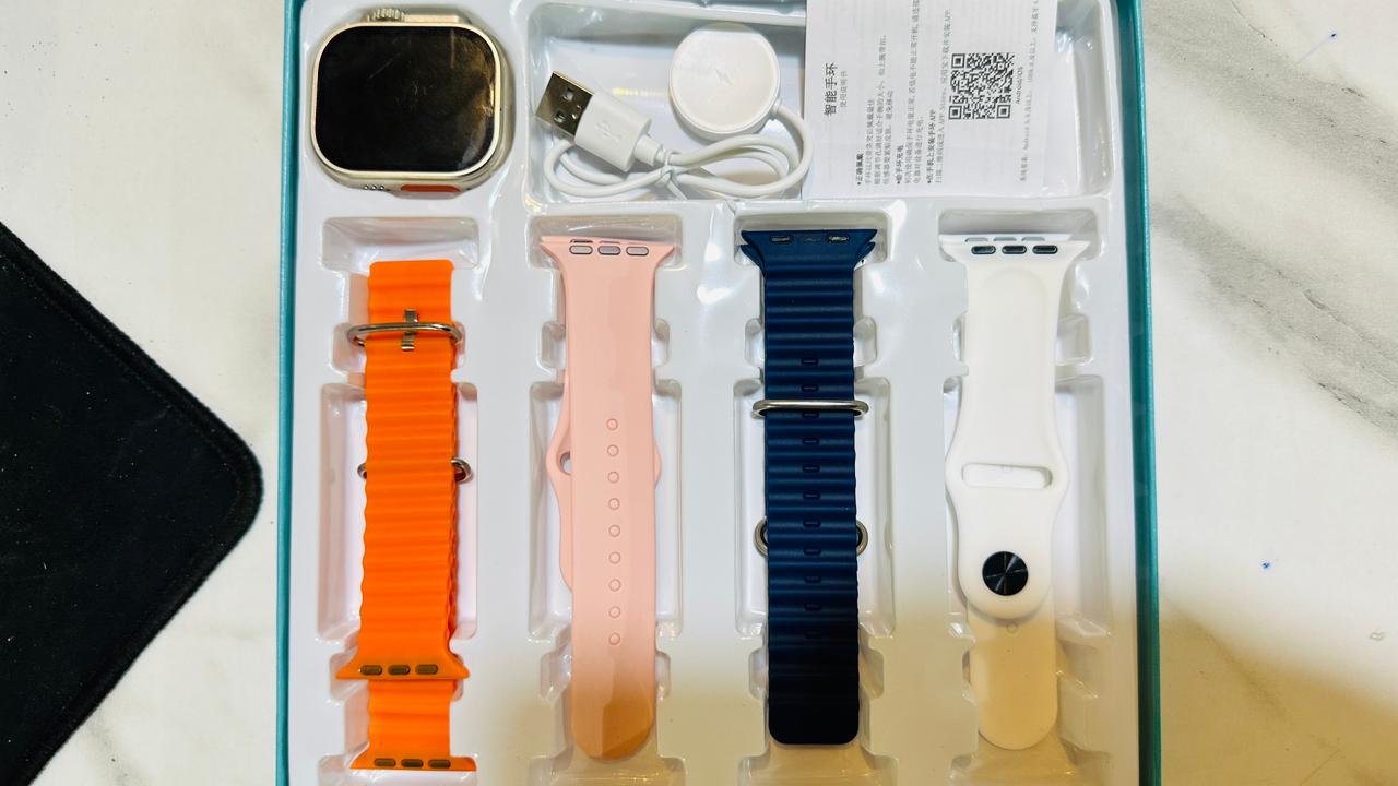 4 in 1 ultra smart watch with Emulated Display (random color)