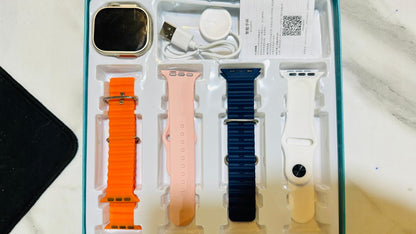 4 in 1 ultra smart watch with Emulated Display (random color)