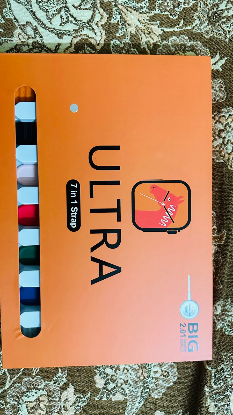 with Out Metal Strip Ultra Smart Watch Ultra 7 in 1 (Random