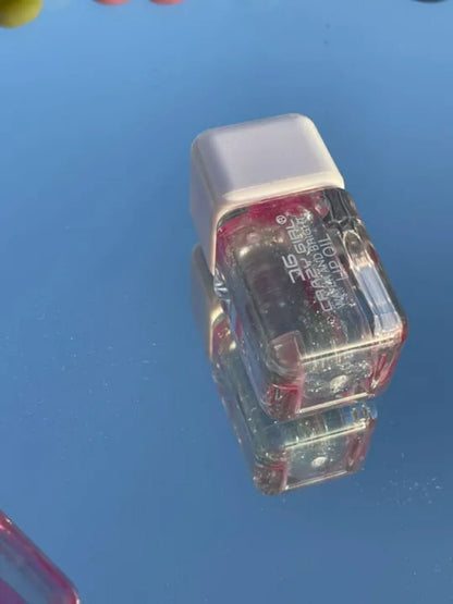 Colour Changing Tinted Lip Oil, vitamins E Lip Oil beautiful color for