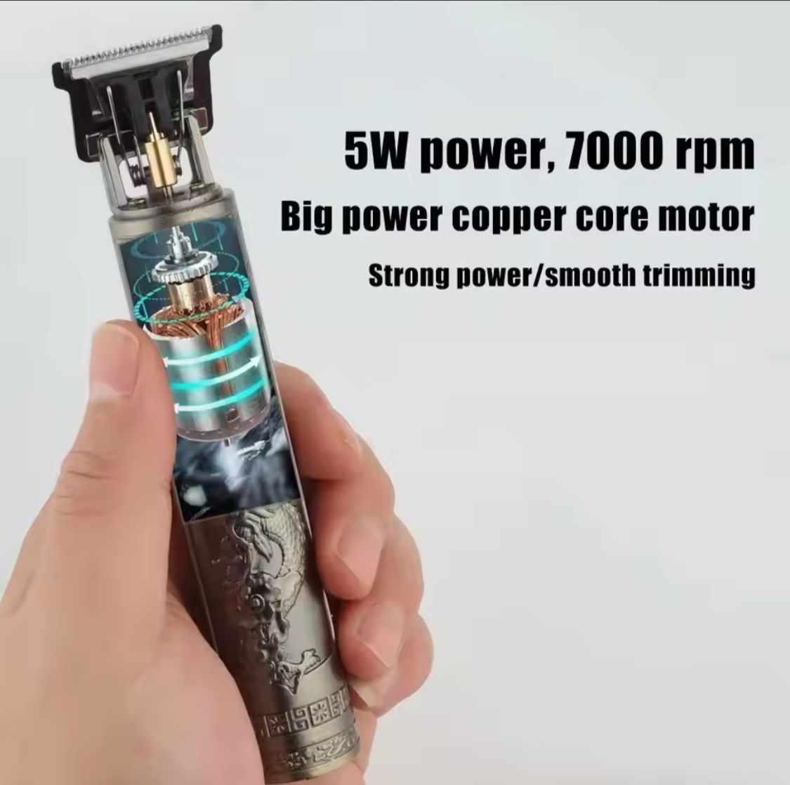 Alloy body (plastic ) - Vintage T9 Trimmer and Hair Clipper Cutting