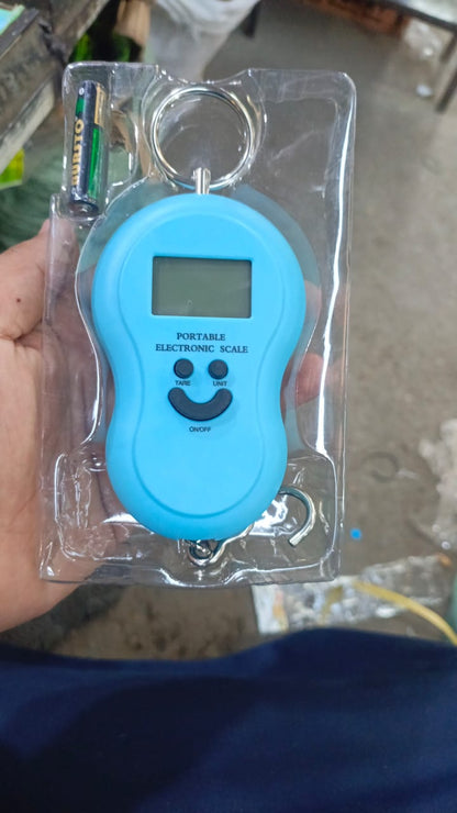 Utility Luggage Scale 50Kg Mini Digital Scale for Fishing Luggage Travel Weighting