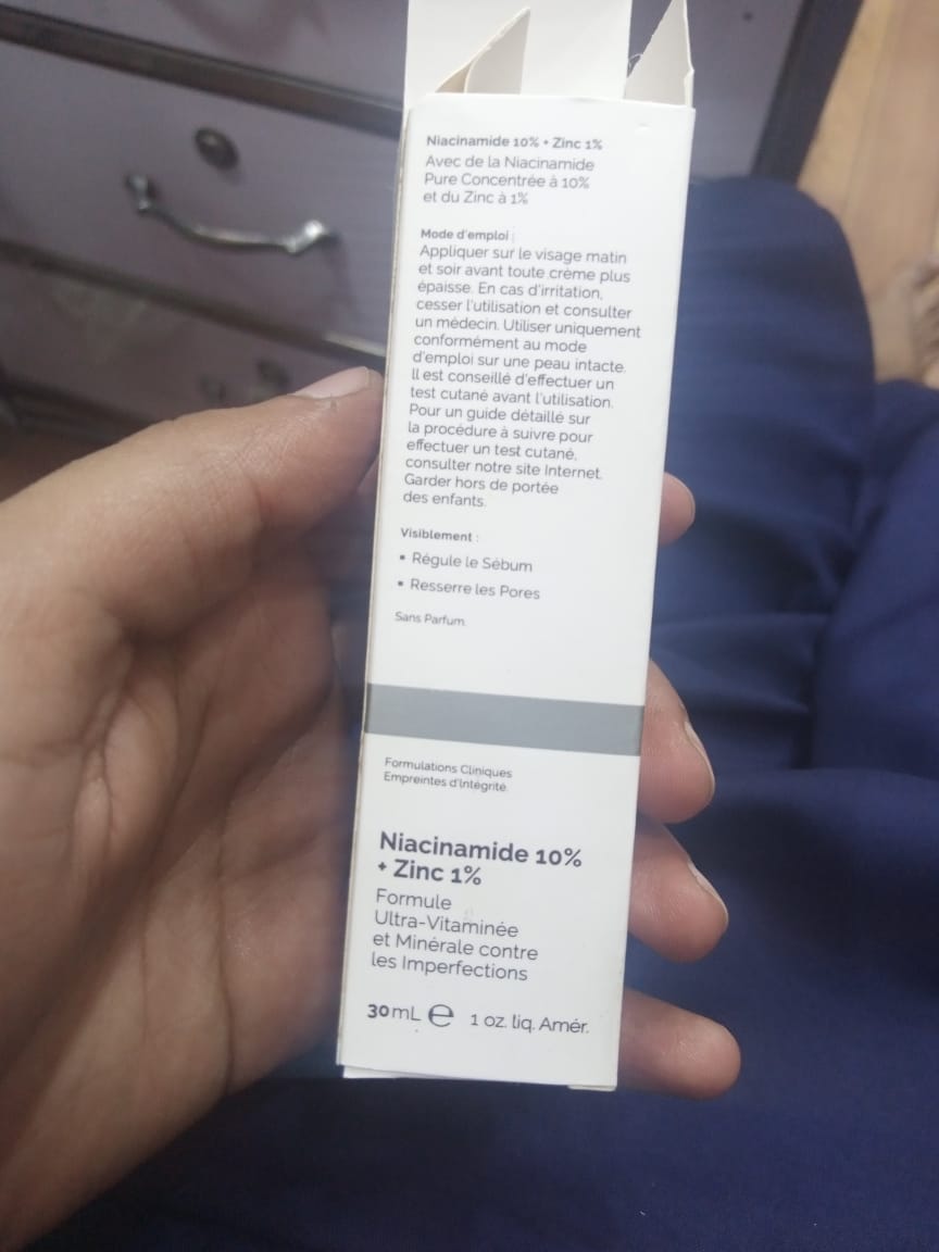 The Ordinary Niacinamide 10% + Zinc 1 % (30ML )