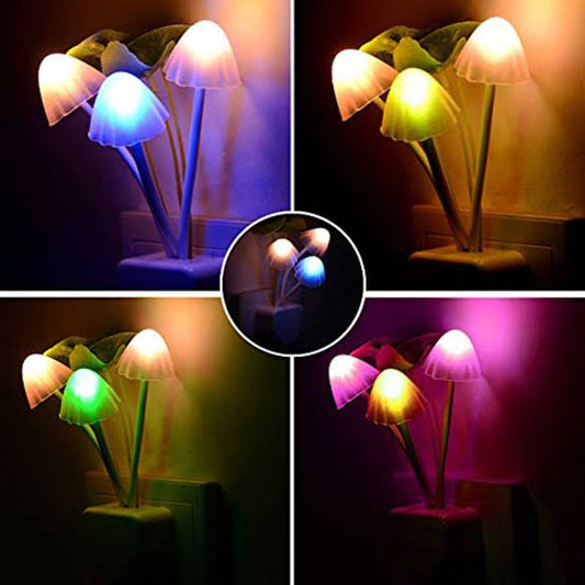 Mushroom Night Light | LED Night Lights | Flower Lamp Bedroom Baby