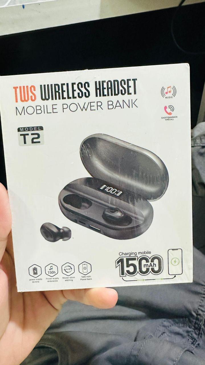 T2 TWS Wireless Headset