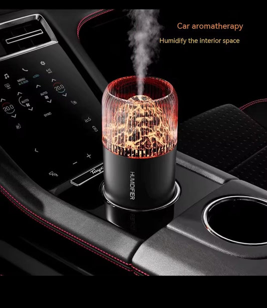 Volcano USB Mini Air Humidifier Car Mist Spray Maker Aroma Essential Oil