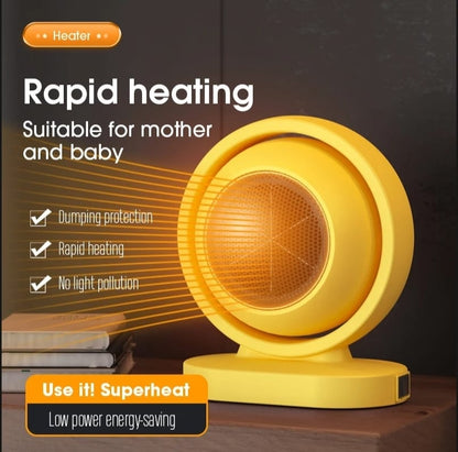 Mini Electric Heaters Warmer Wind Portable 380w Heating Intelligent Air Fan Heater