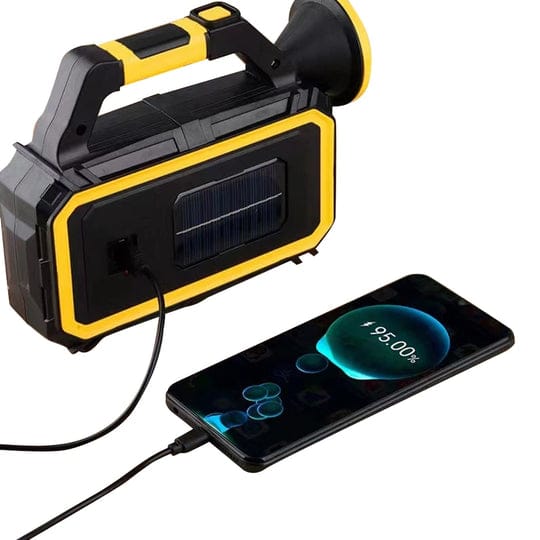 Solar Lantern Emergency Camping Lamp + Mobile Power Bank for Outdoor