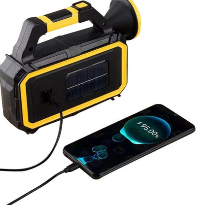 Solar Lantern Emergency Camping Lamp + Mobile Power Bank for Outdoor