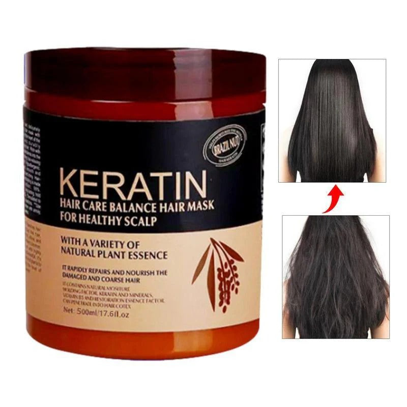 Sealed Packed | Keratin Hair Mask Treatment Your Secret to Shiny, Healthy