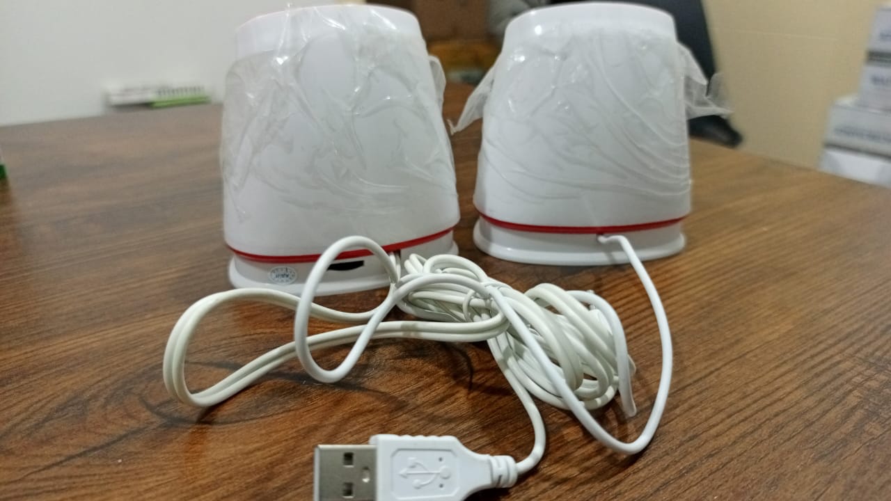 (Pair) 2.0 MULTIMEDIA SPEAKER Dynamic Listening With 2.0 channal speaker Style