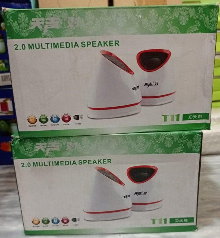 (Pair) 2.0 MULTIMEDIA SPEAKER Dynamic Listening With 2.0 channal speaker Style