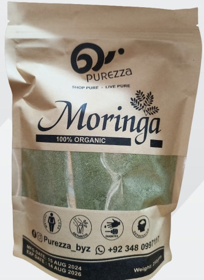 Moringa the Power of Nature with Purezza Moringa Powder (250g)