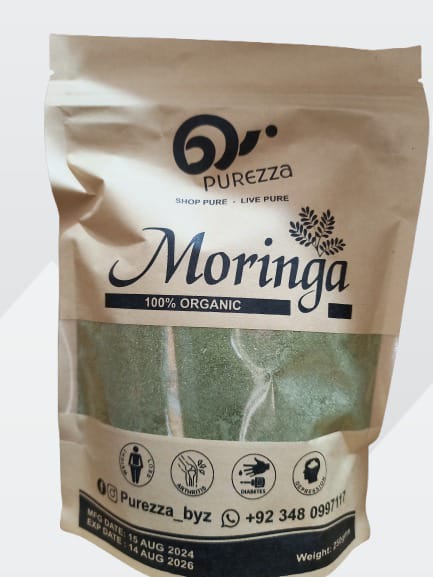 Moringa the Power of Nature with Purezza Moringa Powder (250g)