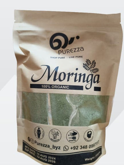 Moringa the Power of Nature with Purezza Moringa Powder (250g)