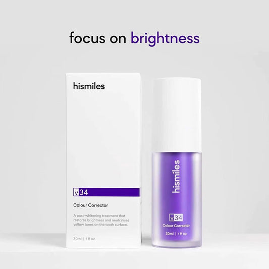 Teeth Brightening Hismiles V34 Colour Corrector Serum (whitebox)