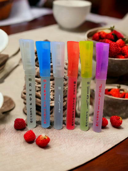 Pack of 6 Long Lasting Pocket Perfume