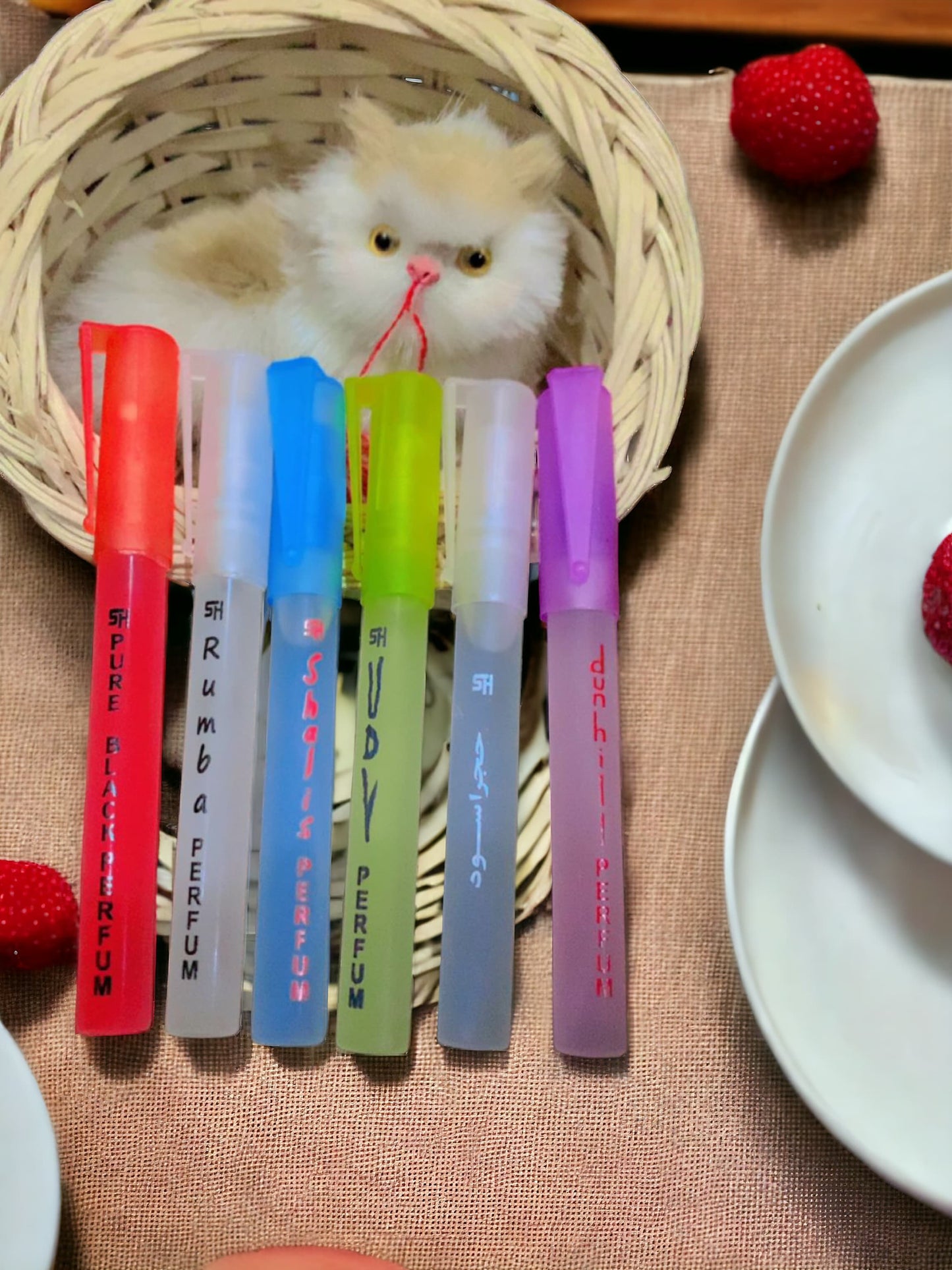 Pack of 6 Long Lasting Pocket Perfume