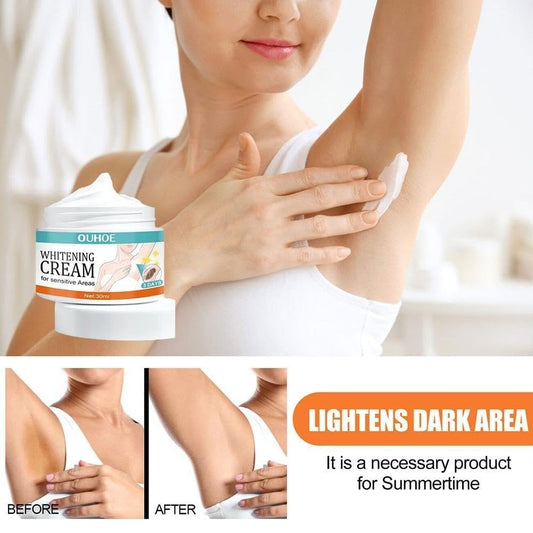 Sensitive Area Whitening Cream for Private Parts, Underarms, Inner Thighs, and Dark