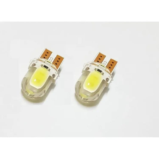 Pack of 2 T10 COB LED Bulbs Silicone Parking LED. 12v
