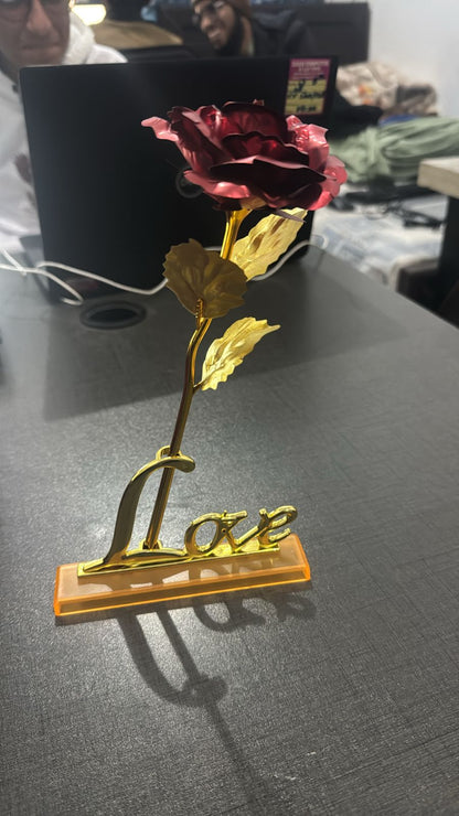 24k Golden Rose | Rose Gift Box