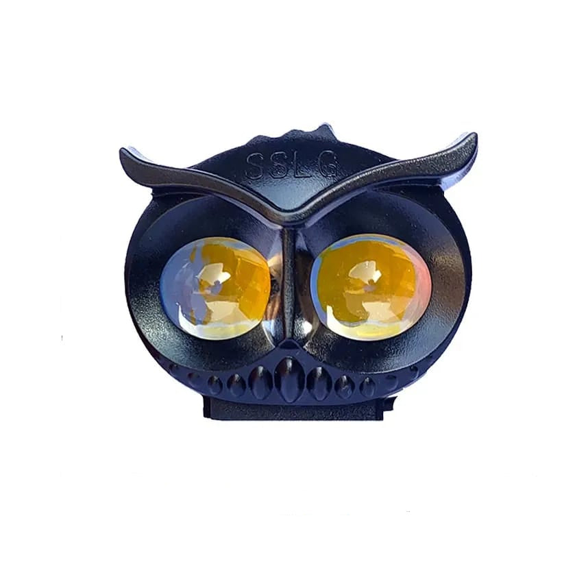 OWL Shape Fog Flash light Low &amp; High Beam Owl Metal Body