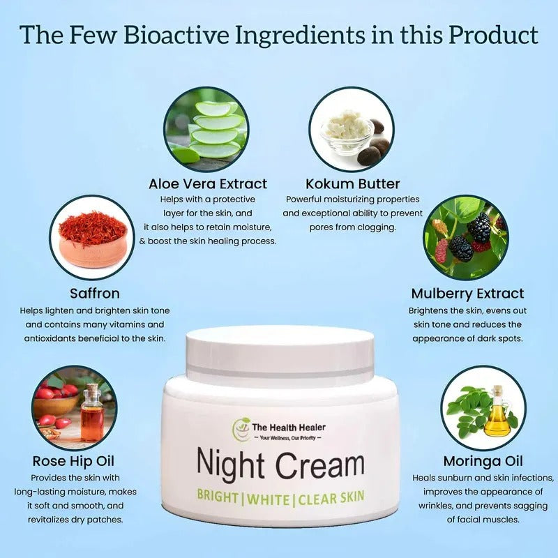 The Health Healer Night Cream 50 Gram | Best Quality Cream |